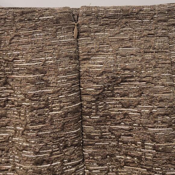 Michael Kors Gold Brocade Mini Skirt - Picture 8 of 8